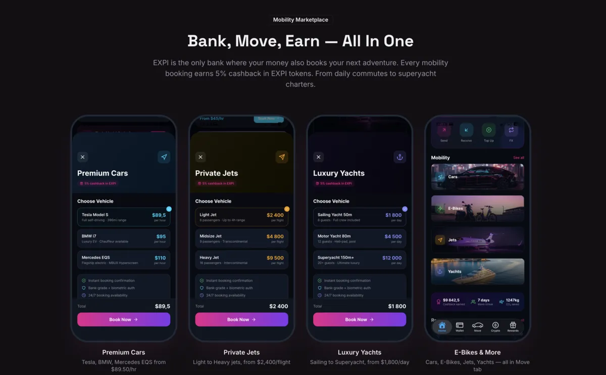 EXPI Mobility Marketplace